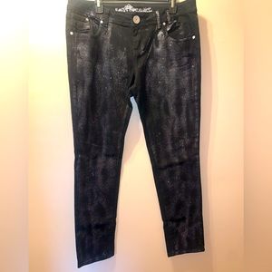 Almost Famous Glitter jeans. Size 15